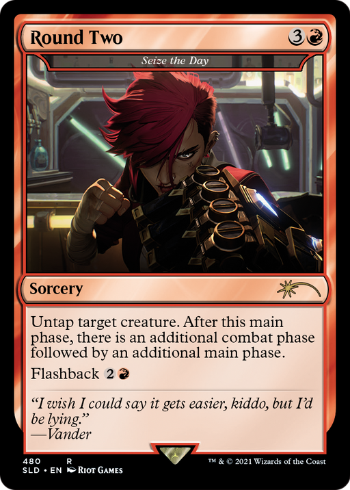 Round Two - Seize the Day (SLD-480) [Secret Lair] Drop MTG Single Wizards of the Coast