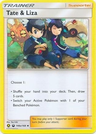 Tate & Liza - 148a/168 (/168) [Promos: Alternate Art Promos] Pokemon Single Pokémon
