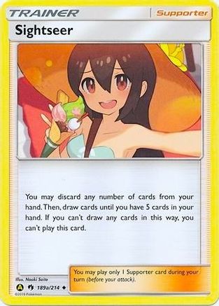 Sightseer - 189a/214 (189a/214) [Promos: Alternate Art Promos] Pokemon Single Pokémon