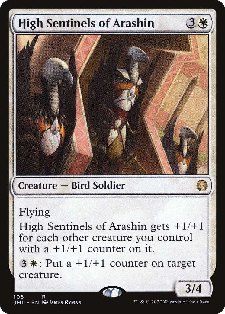 High Sentinels of Arashin (JMP-108) [Jumpstart] MTG Single Wizards of the Coast