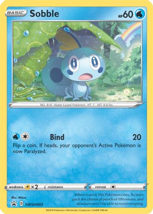Sobble - SWSH003 (/307) Holofoil [Promos: SWSH Promo Cards] Pokemon Single Pokémon