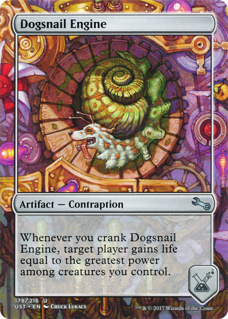 Dogsnail Engine (UST-178) [Unstable] (Borderless) MTG Single Wizards of the Coast