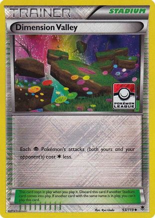 Dimension Valley - 93/119 (Pokemon League) () Reverse Holofoil [Promos: League & Championship Cards] Pokemon Single Pokémon