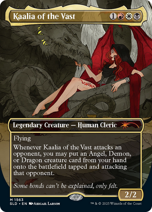Kaalia of the Vast (SLD-1563) [Secret Lair] Drop (Borderless) MTG Single Wizards of the Coast