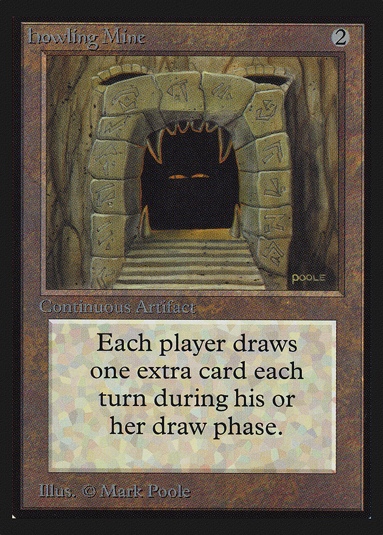 Howling Mine (CED-248) [Collectors' Edition] MTG Single Wizards of the Coast