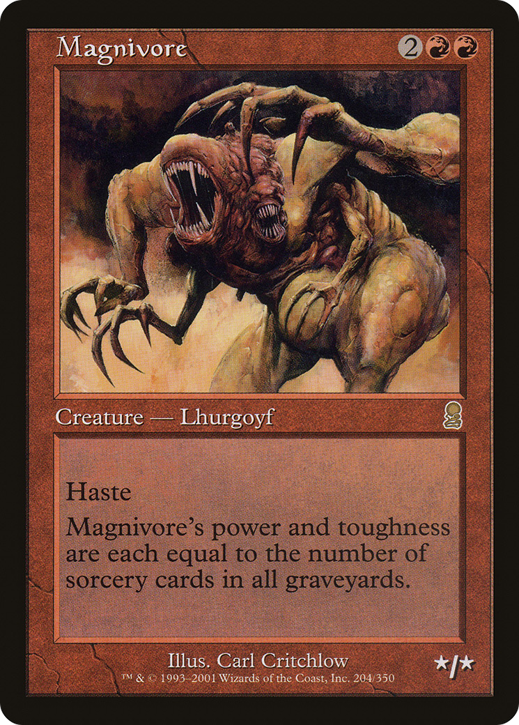 Magnivore (ODY-204) [Odyssey] MTG Single Wizards of the Coast