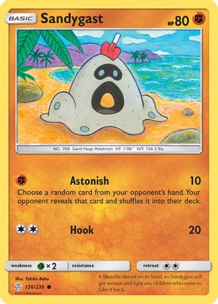 Sandygast (/236) Reverse Holofoil [SM: Cosmic Eclipse] Pokemon Single Pokémon