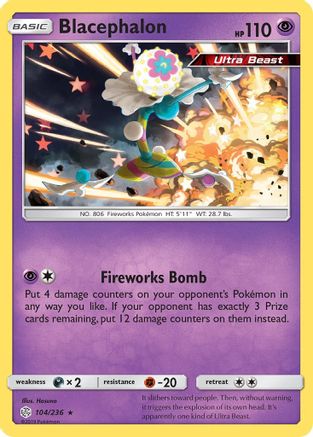 Blacephalon (104/236) Holofoil [SM: Cosmic Eclipse] Pokemon Single Pokémon