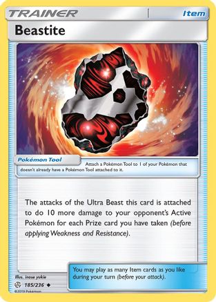 Beastite (185/236) [SM: Cosmic Eclipse] Pokemon Single Pokémon