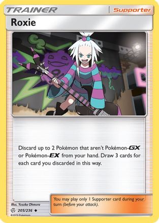 Roxie (205/236) Reverse Holofoil [SM: Cosmic Eclipse] Pokemon Single Pokémon