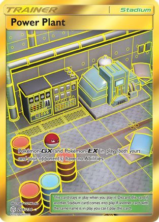 Power Plant (Secret) 269/236 Holofoil [SM: Cosmic Eclipse] Pokemon Single Pokémon