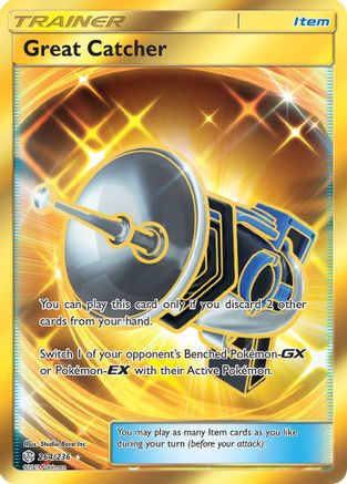 Great Catcher (Secret) (264/236) Holofoil [SM: Cosmic Eclipse] Pokemon Single Pokémon