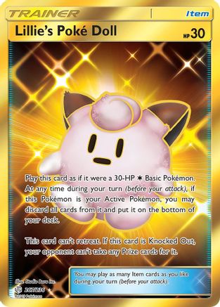 Lillie's Poke Doll (Secret) (/236) Holofoil [SM: Cosmic Eclipse] Pokemon Single Pokémon