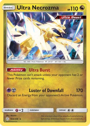 Ultra Necrozma (164/236) Reverse Holofoil [SM: Cosmic Eclipse] Pokemon Single Pokémon