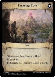 Treasure Map (LCI-391) [The Lost Caverns of Ixalan] (Extended Art) Foil MTG Single Wizards of the Coast