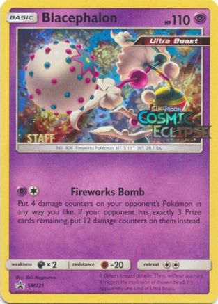 Blacephalon - SM221 (Prerelease) [Staff] () Holofoil [SM: Black Star Promos] Pokemon Single Pokémon