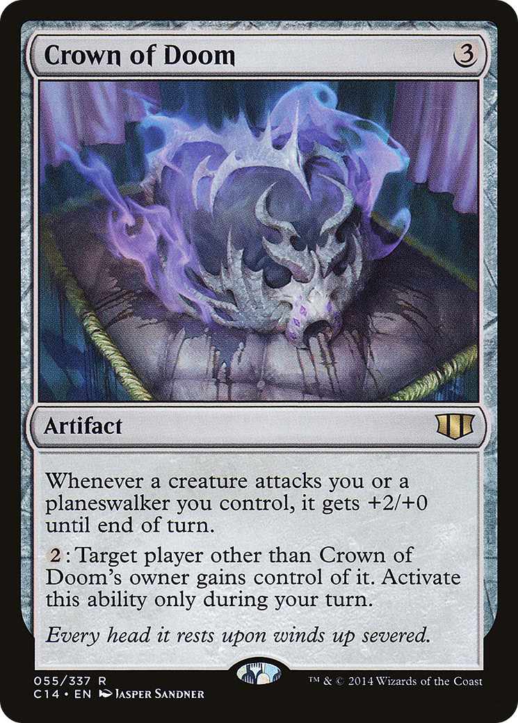 Crown of Doom (C14-055) [Commander 2014] MTG Single Wizards of the Coast