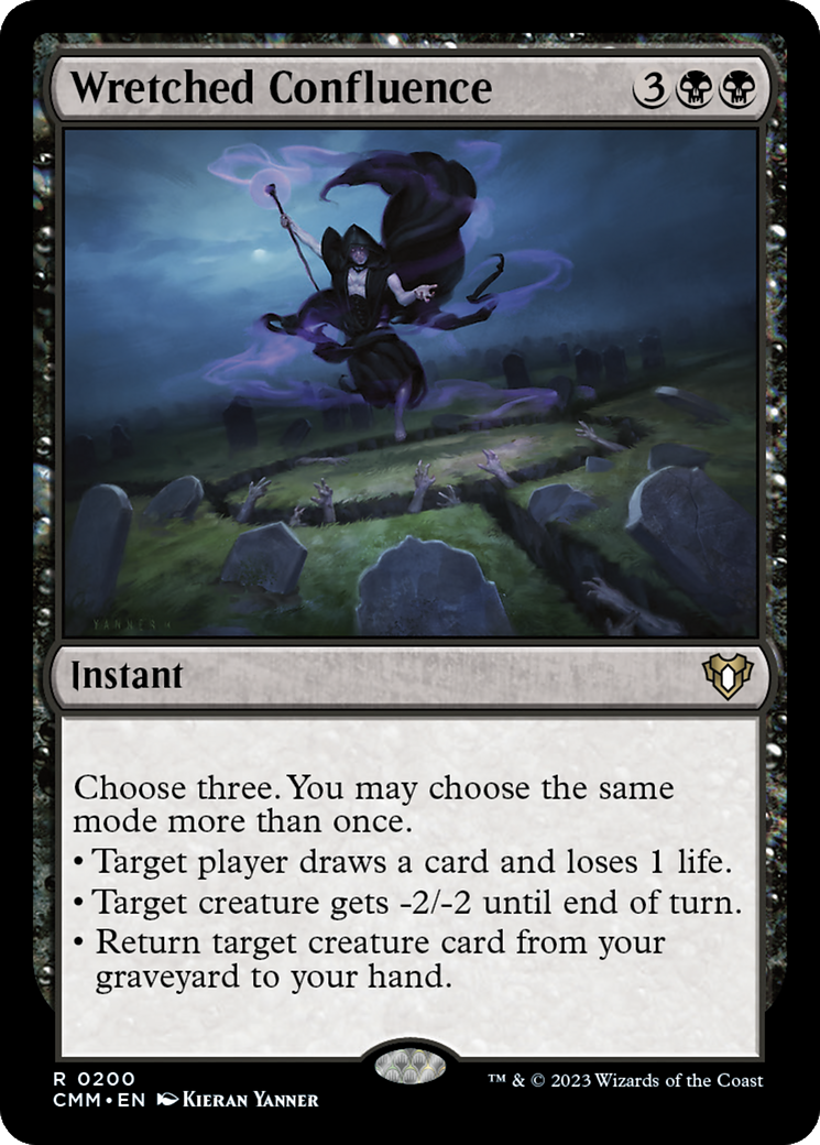 Wretched Confluence (CMM-200) [Commander Masters] MTG Single Wizards of the Coast