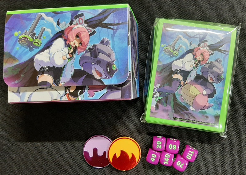 Pokémon: Deck Box and Sleeves - Klara 65Ct Card Sleeves Pokémon