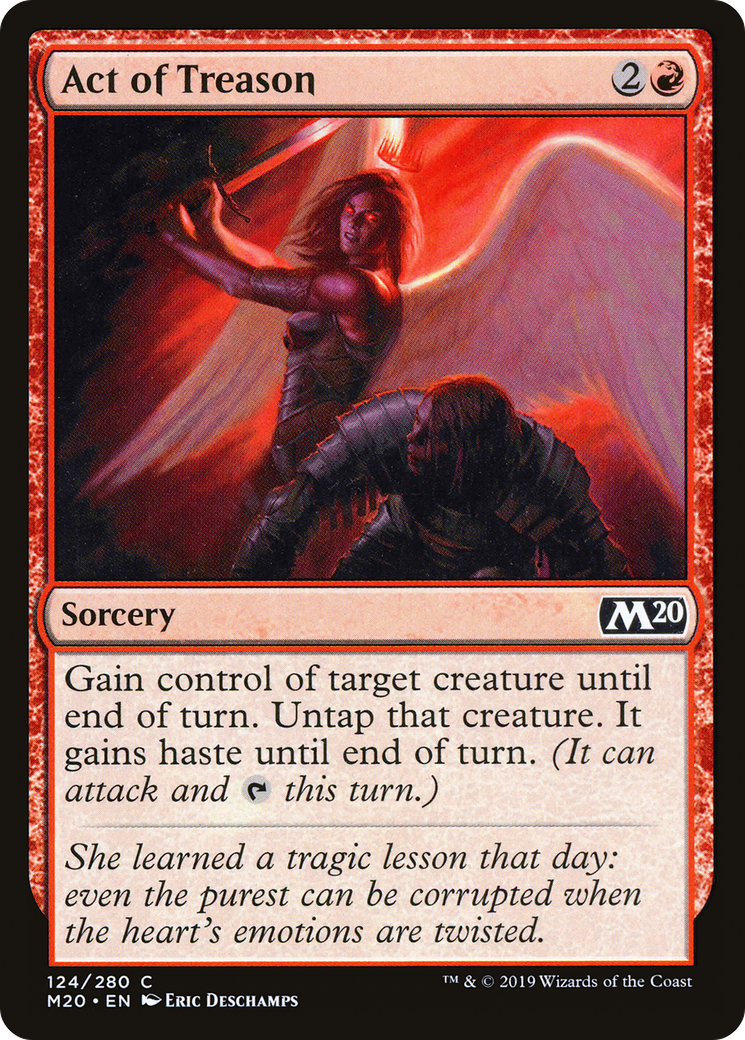 Act of Treason (M20-124) [Core Set 2020] MTG Single Wizards of the Coast