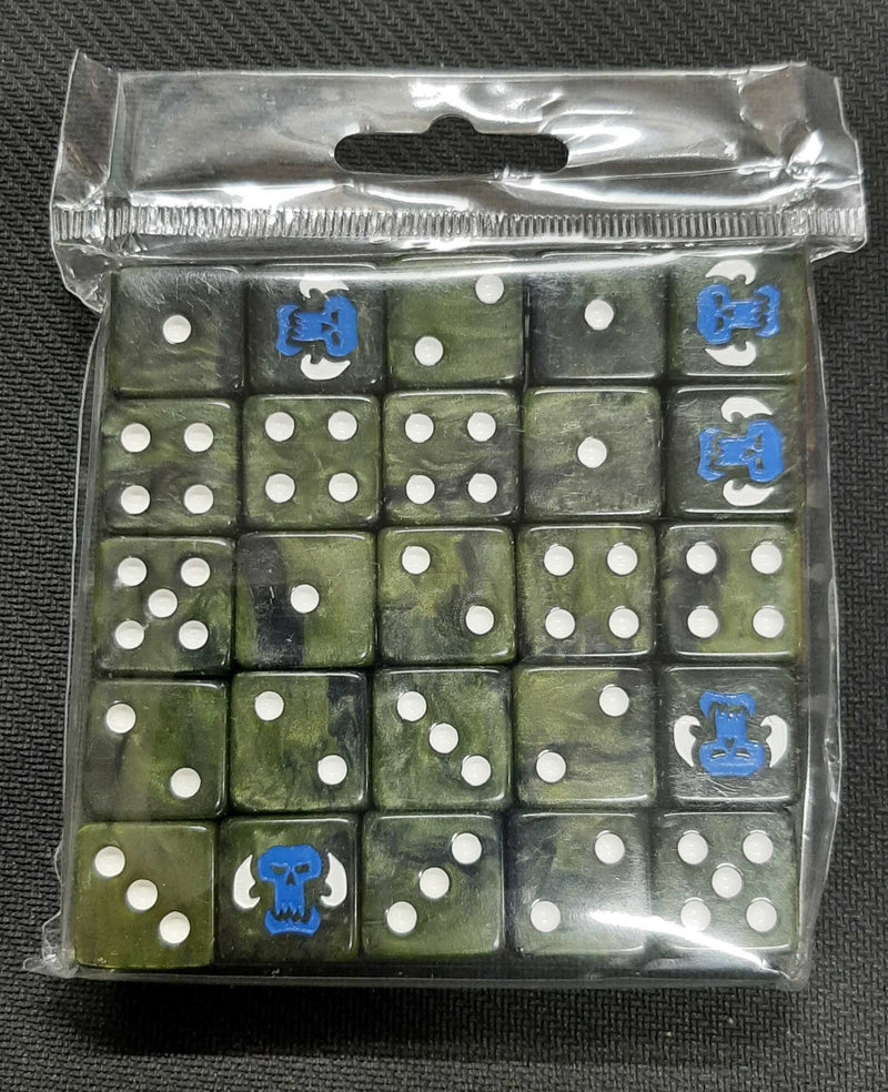 Baron of Dice: "Orc Looters" 25x16mm Square Corner Dice
