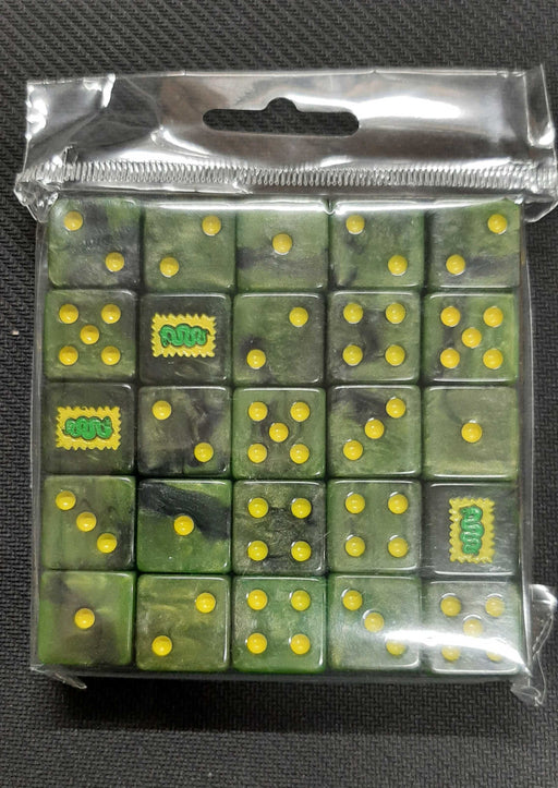 Baron of Dice: "Poisoned Orcs" 25x16mm Square Corner Dice Dice & Gaming Accessories Baron of Dice