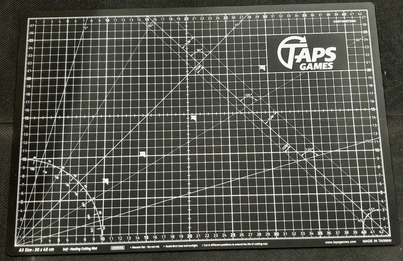 Taps Games: A3 Cutting Mat Model Tools & Glue FLG