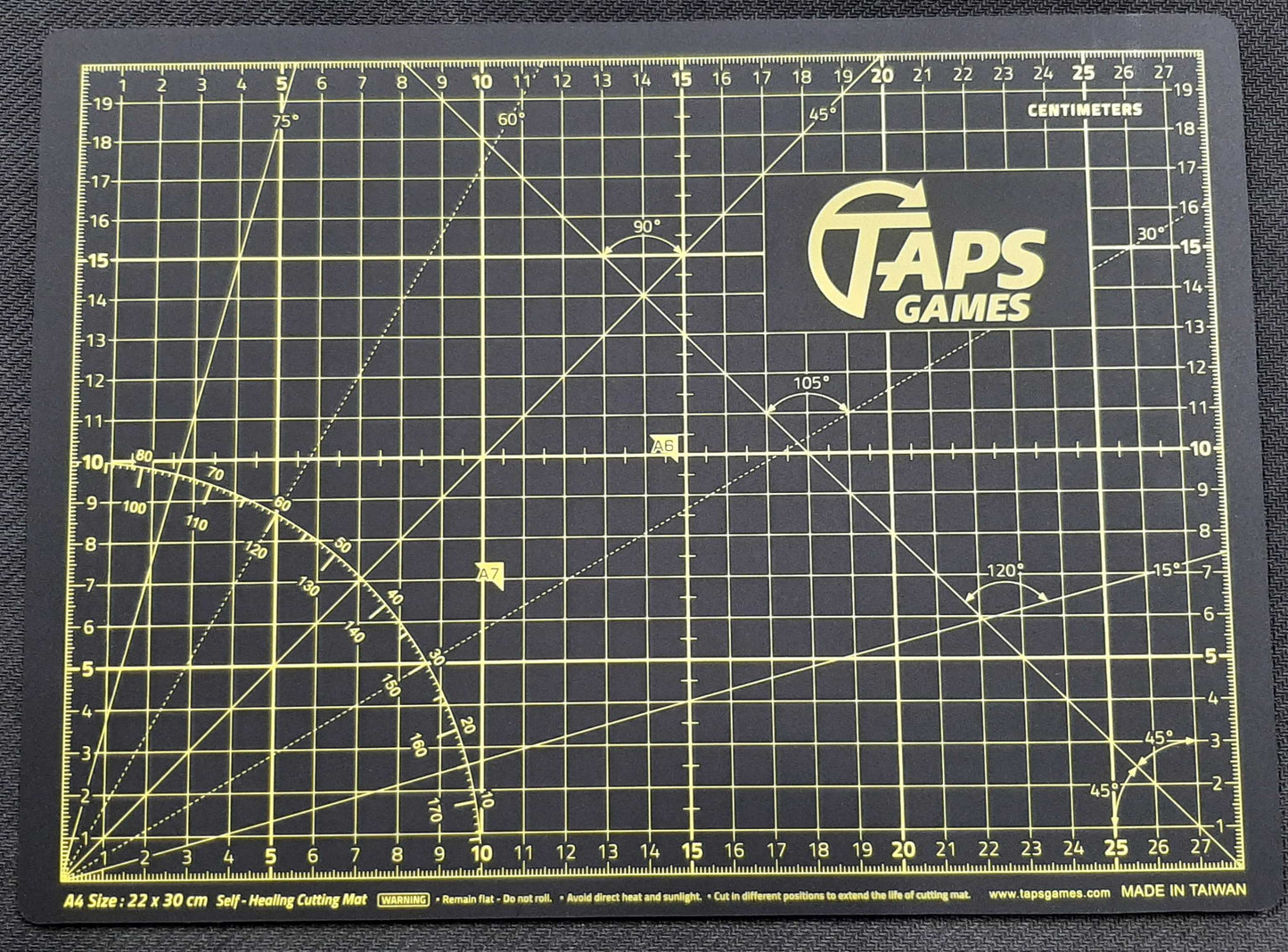 Taps Games: A4 Cutting Mat Terrain FLG   