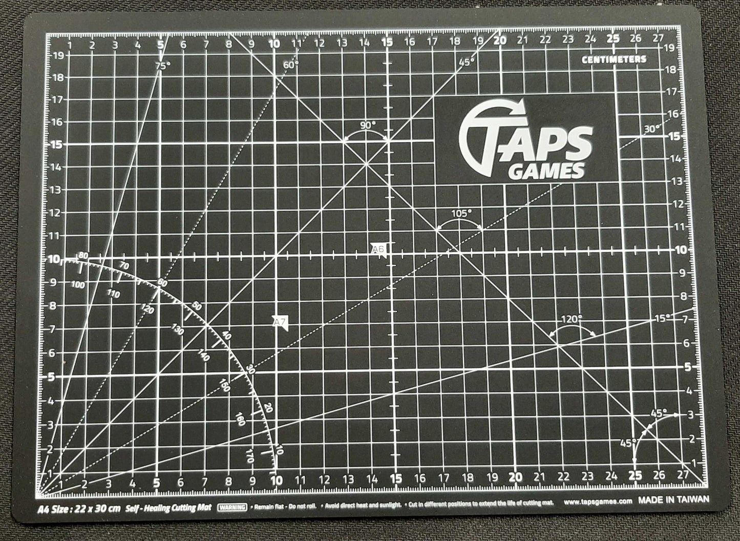 Taps Games: A4 Cutting Mat Terrain FLG   