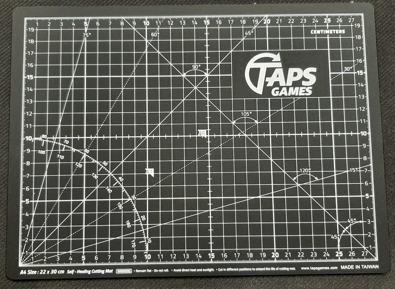 Taps Games: A4 Cutting Mat Model Tools & Glue FLG