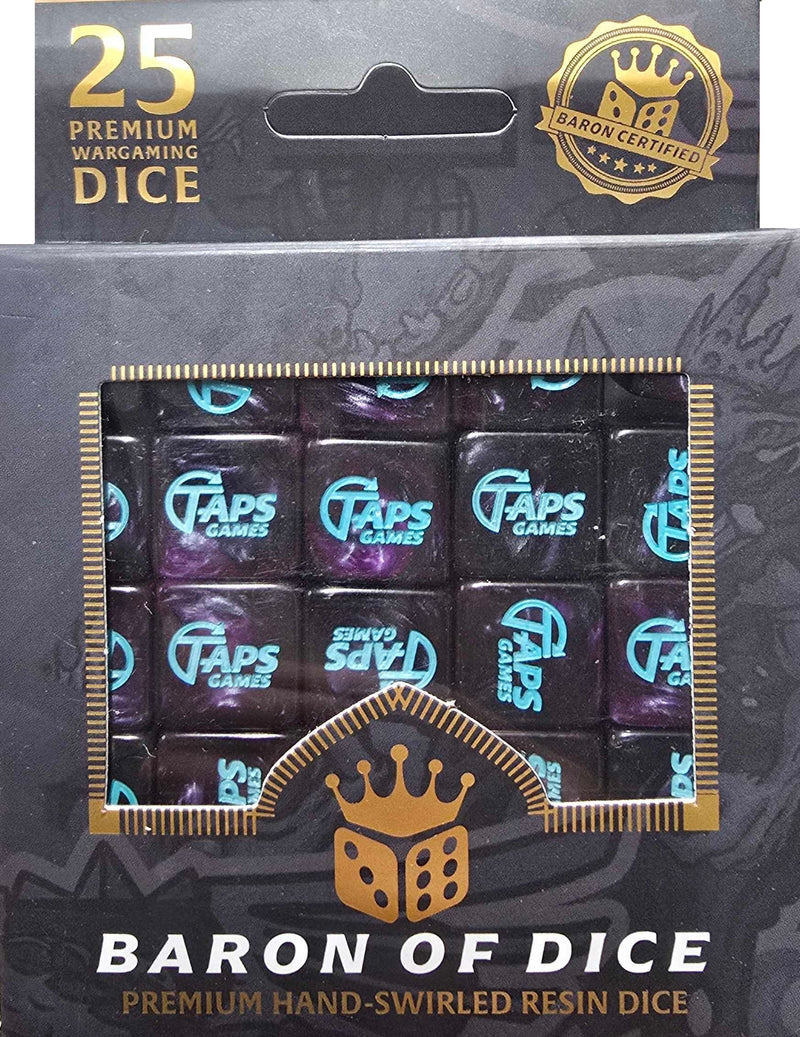 Taps Games: Game Con Canada 25x16mm Square Corner Dice