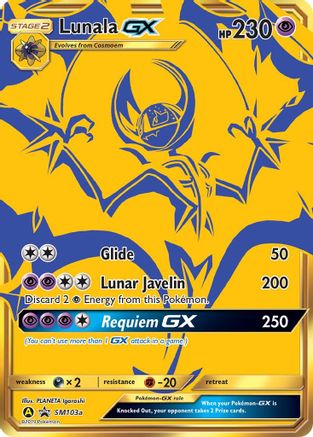 Lunala GX - SM103a (SM103a/248) Holofoil [SM: Black Star Promos] Pokemon Single Pokémon