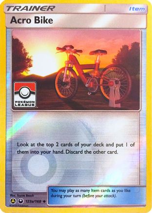 Acro Bike - 123a/168 (Pokemon League) (123a/168) - [Promos: League & Championship Cards] Reverse Holofoil Pokemon Single Pokémon