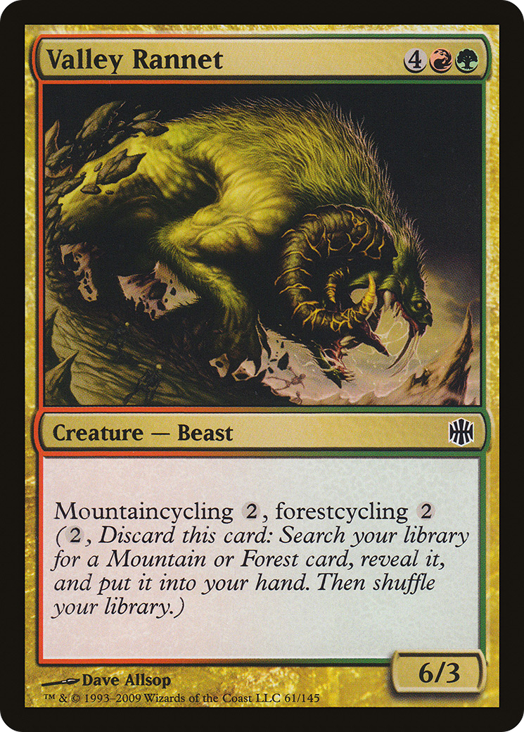 Valley Rannet (ARB-061) [Alara Reborn] MTG Single Wizards of the Coast