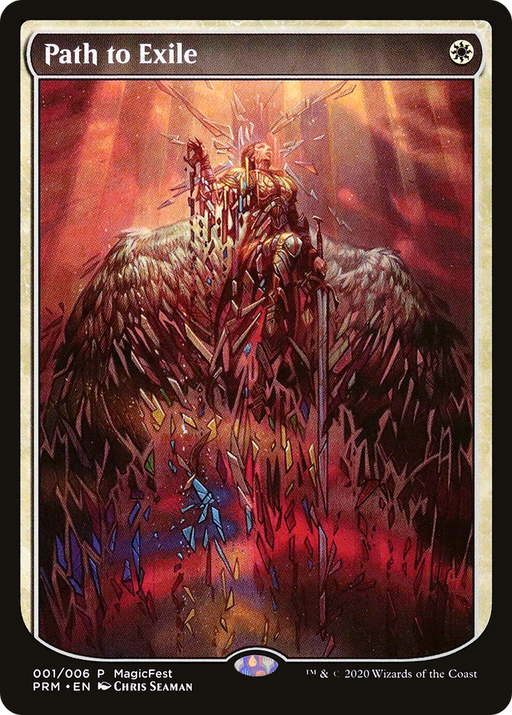 Path to Exile (MFP-001) [Misc] MagicFest 2020 Foil MTG Single Wizards of the Coast