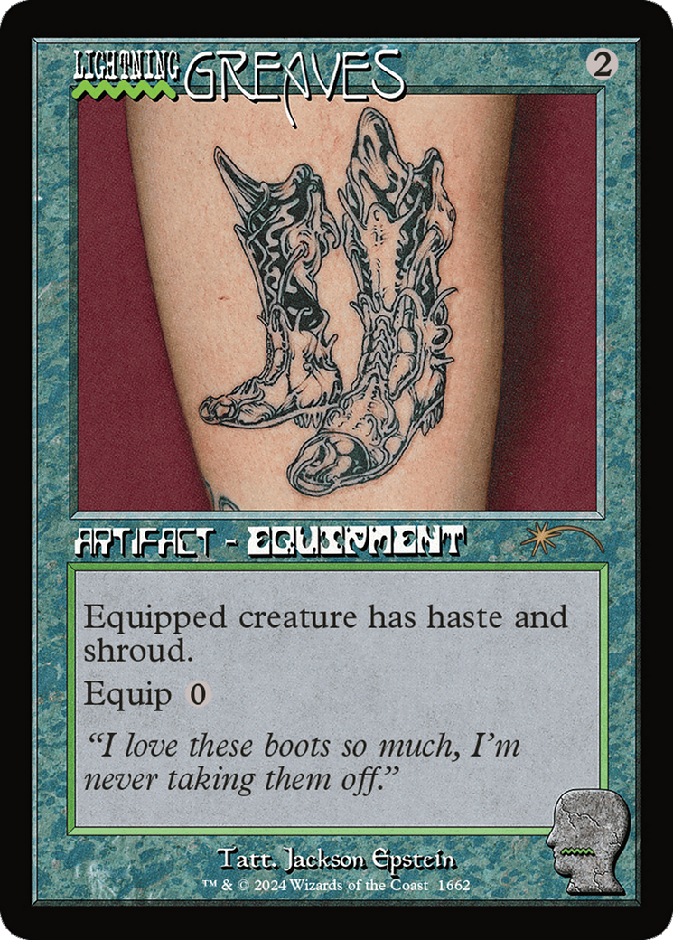 Lightning Greaves (SLD-1662) [Secret Lair] Drop MTG Single Wizards of the Coast