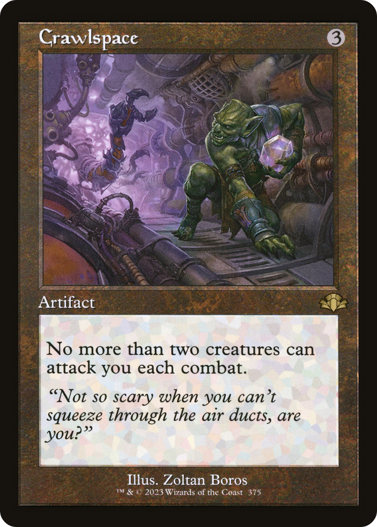 Crawlspace (DMR-375) [Dominaria Remastered] Foil MTG Single Wizards of the Coast