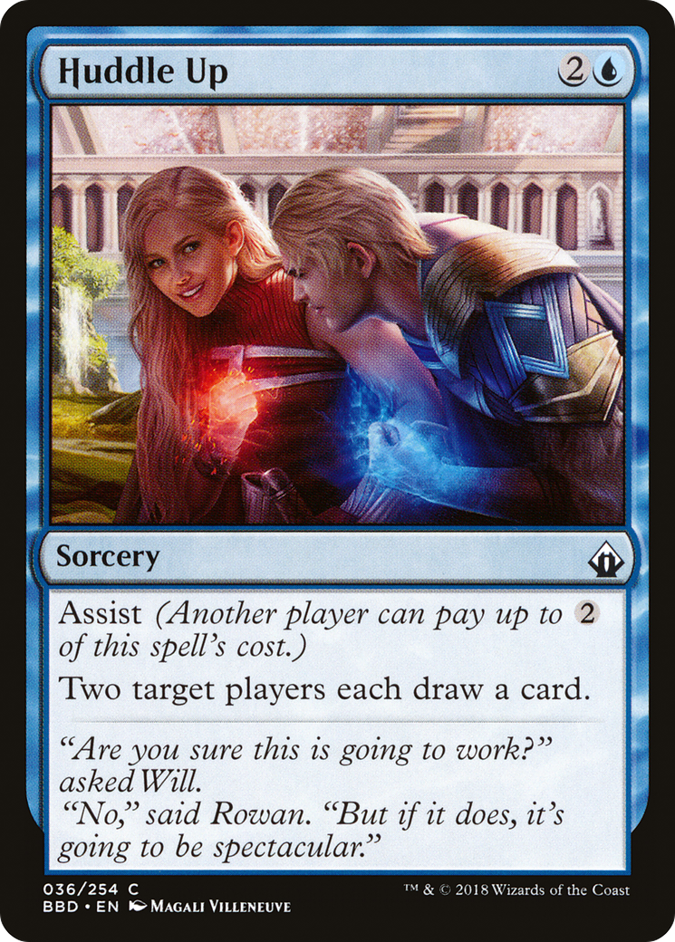 Huddle Up (BBD-036) [Battlebond] MTG Single Wizards of the Coast