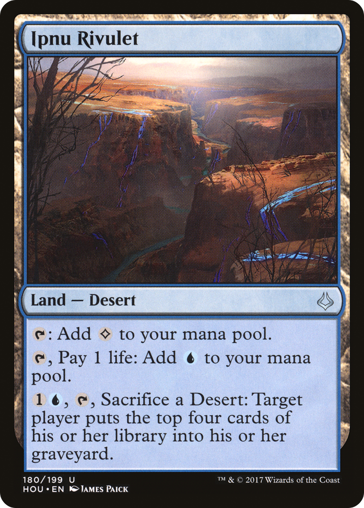 Ipnu Rivulet (HOU-180) [Hour of Devastation] Foil MTG Single Wizards of the Coast