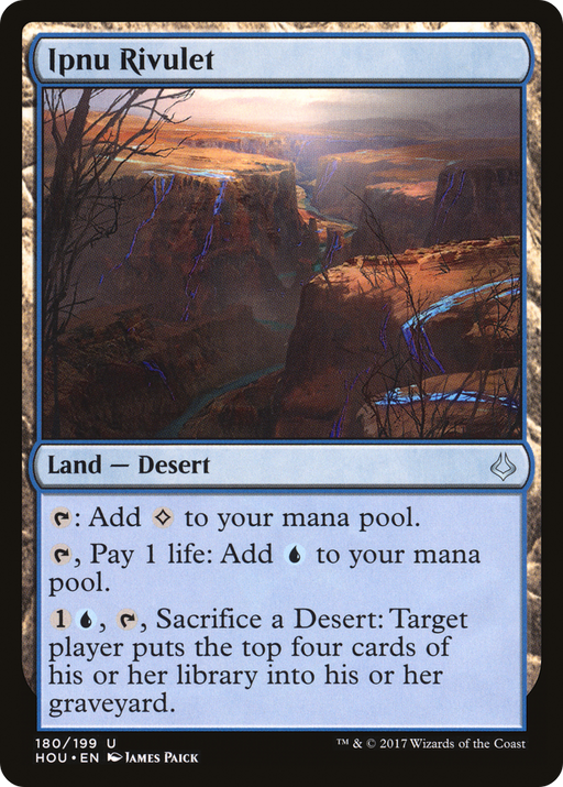 Ipnu Rivulet (HOU-180) [Hour of Devastation] Foil MTG Single Wizards of the Coast