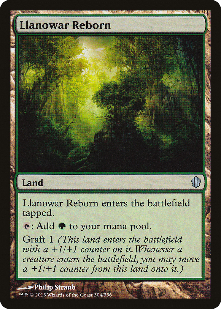 Llanowar Reborn (C13-304) [Commander 2013] MTG Single Wizards of the Coast