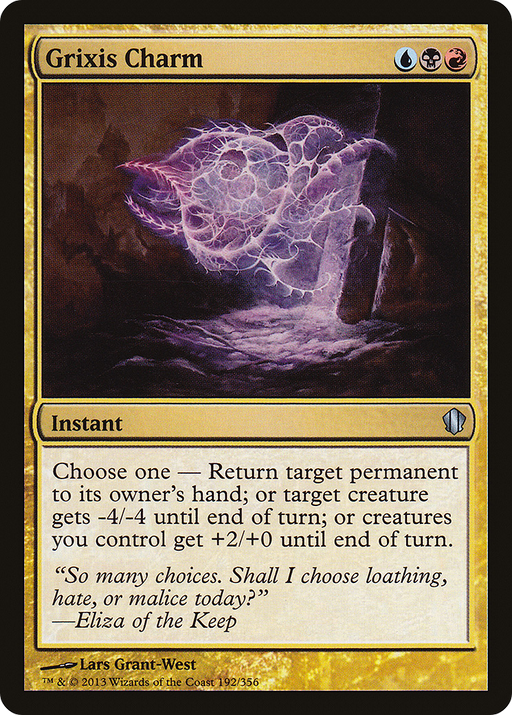 Grixis Charm (C13-192) [Commander 2013] MTG Single Wizards of the Coast