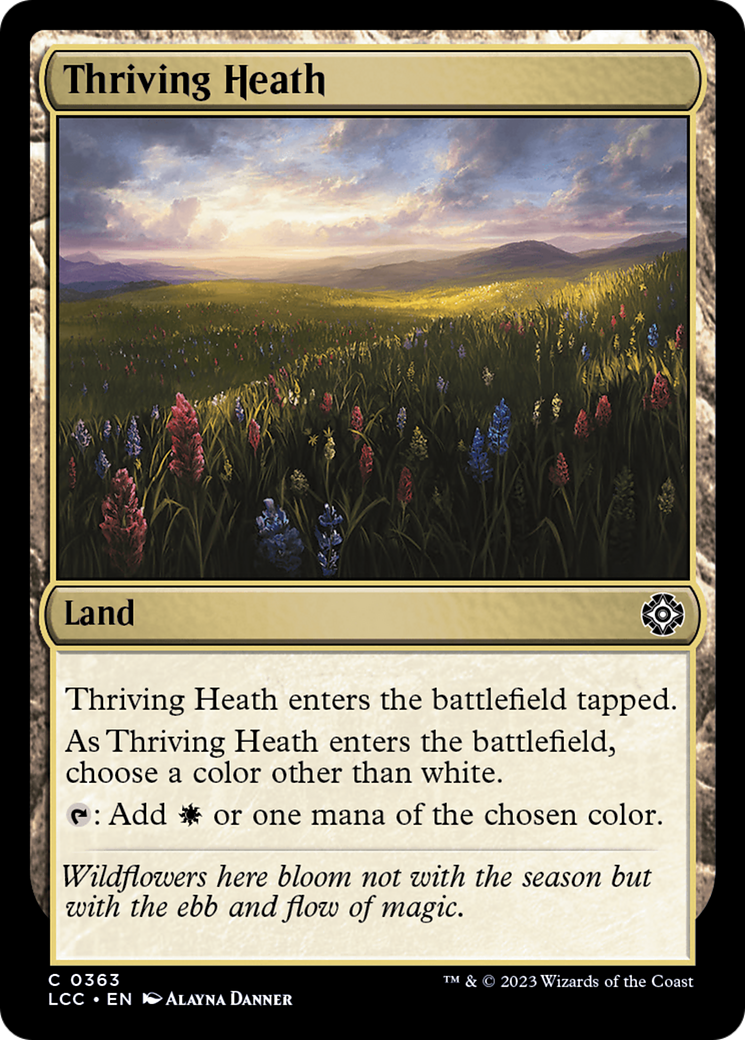 Thriving Heath (LCC-363) [The Lost Caverns of Ixalan Commander] MTG Single Wizards of the Coast