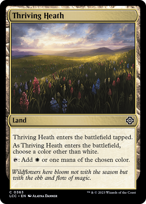 Thriving Heath (LCC-363) [The Lost Caverns of Ixalan Commander] MTG Single Wizards of the Coast