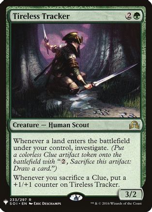 Tireless Tracker (LIST-233) [Mystery Booster] The List Reprints MTG Single Wizards of the Coast