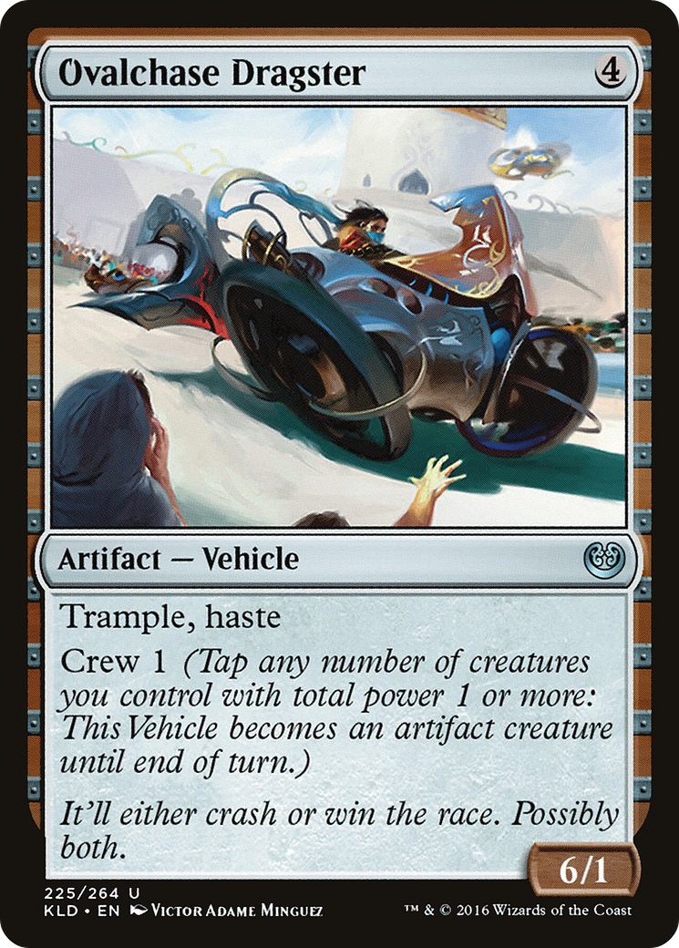 Ovalchase Dragster (KLD-225) [Kaladesh] MTG Single Wizards of the Coast