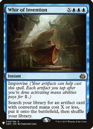 Whir of Invention (LIST-049) [Mystery Booster] The List Reprints MTG Single Wizards of the Coast