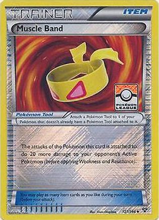 Muscle Band - 121/146 - (Pokemon League) Reverse Holofoil [Promos: League & Championship Cards] Pokemon Single Pokémon
