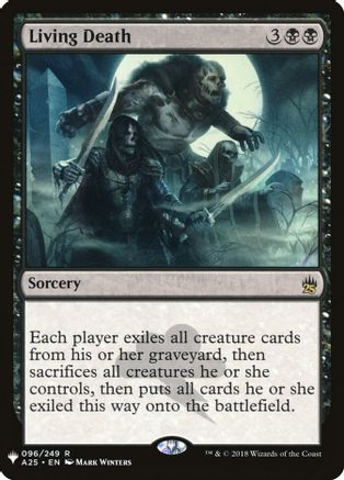 Living Death (LIST-096/249) [Mystery Booster] The List Reprints MTG Single Wizards of the Coast