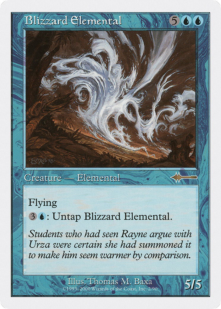 Blizzard Elemental (BTD-002) [Misc] Beatdown Box Set MTG Single Wizards of the Coast